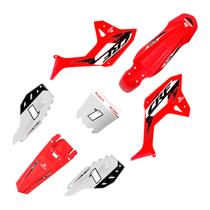 Kit Carenagem Plástico Biker 4ction C/ Adesivo Moto Honda Crf 250f