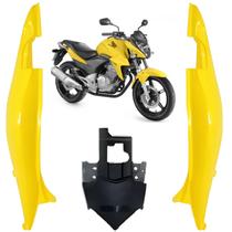 Kit Carenagem Rabeta Lateral Traseira Completa Amarelo Topazio Honda Cb300r 2013 Kit Carenagem Rabeta Lateral Traseira Completa Amarelo Topazio Honda Cb300r 2013