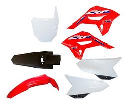 Kit Carenagem Roupa Crf 230f Com Number F21 E Adesivo