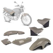 Kit Carenagem Yamaha Ybr 125 2000 2001 2002 2003 2004 2005 2006 2007 2008 Plástico Completo