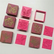 Kit Carimbo e Cortador para Biscoitos e Pastas Tema Jardim - D251054