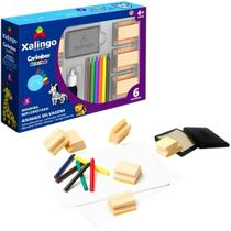Kit Carimbo Infantil Educativo Pedagógico Animais Selvagens Kit Carimbo Infantil Educativo Pedagógico Animais Selvagens