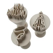 Kit Carimbo Marcador Brigadeiros BATISMO IGREJA Molde Festa Confeitaria Aniversario Brigadeiros Kit Carimbo Marcador Brigadeiros BATISMO IGREJA Molde Festa Confeitaria Aniversario Brigadeiros