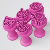 Kit Carimbo Marcador Brigadeiros BOLOFOFOS Molde Festa Confeitaria Aniversario Brigadeiro