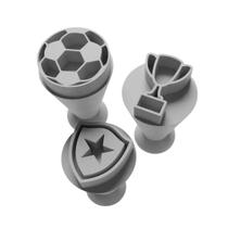 Kit Carimbo Marcador Brigadeiros BOTAFOGO TIME FUTEBOL Molde Festa Confeitaria Aniversario Brigadeiro