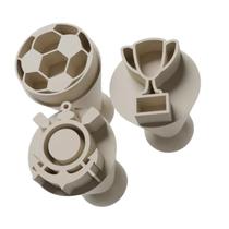 Kit Carimbo Marcador Brigadeiros CORINTHIAS TIME FUTEBOL Molde Festa Confeitaria Aniversario Brigadeiro