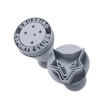 Kit Carimbo Marcador Brigadeiros CRUZEIRO TIME FUTEBOL Molde Festa Confeitaria Aniversario Brigadeiro