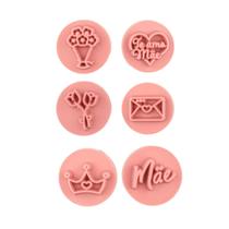 Kit Carimbo Marcador Brigadeiros DIA DAS MAES MAE Molde Festa Confeitaria Aniversario Brigadeiro Kit Carimbo Marcador Brigadeiros DIA DAS MAES MAE Molde Festa Confeitaria Aniversario Brigadeiro