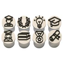 Kit Carimbo Marcador Brigadeiros FORMATURA FORMANDOS Molde Festa Confeitaria Aniversario Brigadeiros