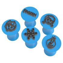 Kit Carimbo Marcador Brigadeiros FROZEN Molde Festa Confeitaria Aniversario Brigadeiri