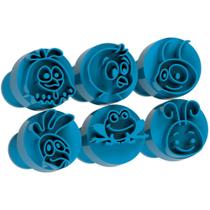 Kit Carimbo Marcador Brigadeiros GALINHA PINTADINHA Molde Festa Confeitaria Aniversario Brigadeiro