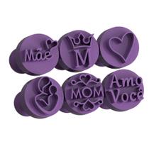 Kit Carimbo Marcador Brigadeiros MAE DIA DAS MAE Molde Festa Confeitaria Aniversario Brigadeiro Kit Carimbo Marcador Brigadeiros MAE DIA DAS MAE Molde Festa Confeitaria Aniversario Brigadeiro