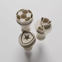 Kit Carimbo Marcador Brigadeiros TIME DE FUTEBOL BOTAFOGO Molde Festa Confeitaria Aniversario Brigadeiro