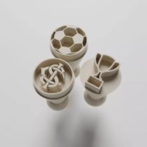 Kit Carimbo Marcador Brigadeiros TIME DE FUTEBOL INTERNACIONAL Molde Festa Confeitaria Aniversario Brigadeiro