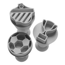 Kit Carimbo Marcador Brigadeiros TIMES FUTEBOL BRASILEIRO Molde Festa Confeitaria Aniversario Brigadeiro