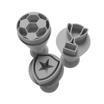 Kit Carimbo Marcador Brigadeiros TIMES FUTEBOL BRASILEIRO Molde Festa Confeitaria Aniversario Brigadeiro