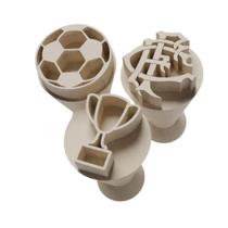 Kit Carimbo Marcador Brigadeiros TIMES FUTEBOL BRASILEIRO Molde Festa Confeitaria Aniversario Brigadeiro