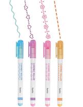 Kit Carimbo Roller Lunix 4 Unidades - Tilibra