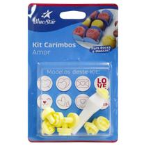 Kit Carimbos Amor Blue Star - 8 Carimbos 410976