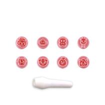 Kit Carimbos animais rosa bebê Blue Star