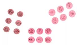 Kit Carimbos Blue Star Docinhos Brigadeiro 3 Modelos