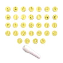 Kit Carimbos - Letras Fofas - 2cm - 1 unidade - BlueStar - Rizzo