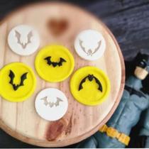 Kit Carimbos Marcadores Morcegos do Batman 3cm