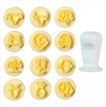 Kit Carimbos Signos Amarelo Bluestar