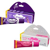 Kit Carmed Glitter 3 em 1 Tutti Frutti + Carmed Açaí