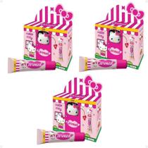 Kit Carmed Hello Kitty: 3 Hidratantes Torta De Maçã 10G