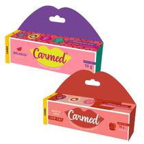 Kit Carmed Hidratante Labial Diário Maça Melancia 2 Unidades