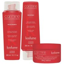 Kit Carmine Shampoo, Balm e Mascara Kostume