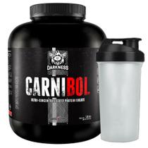 Kit Carnibol Isolado Baunilha 1.8Kg Coqueteleira - Darkness