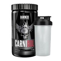 Kit Carnibol Isolado Chocolate 900g Coqueteleira - Darkness