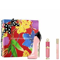 Kit Carolina Herrera Good Girl Blush EDP 80ml + Blush Liquido 5ml + Travel 10ml