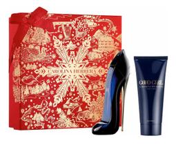 Kit carolina herrera good girl feminino (edp 80ml + body lotion 100ml)