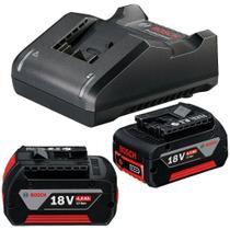 Kit carregador 18V bivolt 4.0A + 02 bateria 4.0Ah - BOSCH Kit carregador 18V bivolt 4.0A + 02 bateria 4.0Ah - BOSCH