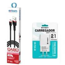 Kit Carregador Compatível com Poco M5 - Cabo USB C Reforçado e Fonte Kit Carregador Compatível com Poco M5 - Cabo USB C Reforçado e Fonte