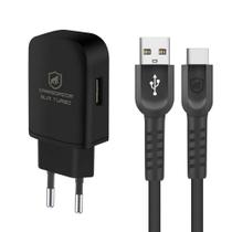 Kit Carregador compatível com Turbo Slim com Cabo Dual Shock Type C Tipo C Usb Original Gshield