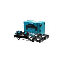 Kit Carregador DC18RD 127V com 4 Baterias BL1860B Makita