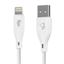 Kit Carregador de Parede Universal, com Cabo Lightning de 1 Metro, Carga Rápida 2.4A, Branco, KT810WC, ELG