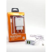 Kit Carregador de Tomada Kaidi KD-321C 100cm 3.1A USB-C Kit Carregador de Tomada Kaidi KD-321C 100cm 3.1A USB-C