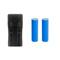Kit Carregador Duplo 2 Slot Bateria 26650, 18650 E 2 Bateria Bateria Grande Durabilidade 26650, 18650, 14500, 16340, 104