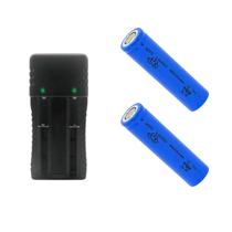 Kit Carregador Duplo 2 Slot Bateria 26650, 18650 E 2 Bateria Bateria Grande Durabilidade 26650, 18650, 14500, 16340, 104