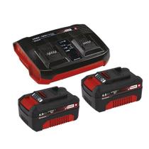 Kit carregador duplo c/2 baterias 18v 4ah einhell pxc