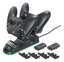 Kit Carregador Duplo Dock + 2 Bateria Compatível Xbox Series One X / S