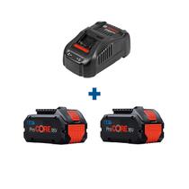 Kit Carregador GAL 1880 CV 127V e 2 Baterias PROCORE 18V 8,0 AH Bosch