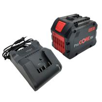 Kit Carregador GAL 2Ah 18V com Bateria Procore 12Ah 18V Compatível com Ferramentas Bosch 18V