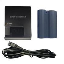 Kit Carregador MH25 com 1 Bateria ENEL15a para Nikon Compatível Câmeras D500, D750, D850, Z5, Z6, Z7