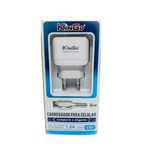 Kit Carregador Micro-Usb V8 Kingo 1.2A 5V Para Galaxy A10S